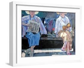 Bench, 2007-Clive Metcalfe-Framed Giclee Print