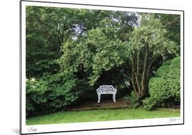 Bench and Tree-Stacy Bass-Mounted Limited Edition