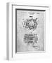 Bench Grinder Patent-Cole Borders-Framed Art Print