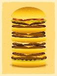 Super Big Burger-Benchart-Art Print