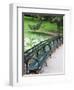 Benches, Central Park, Manhattan-Amanda Hall-Framed Photographic Print