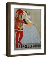 Bencze Es Trs. Poster-Geza Farago-Framed Giclee Print