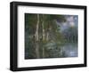 Bend in the Eure, St. Cyr De Vaudreuil, 1919-Eug?ne Boudin-Framed Giclee Print