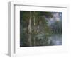 Bend in the Eure, St. Cyr De Vaudreuil, 1919-Eug?ne Boudin-Framed Giclee Print