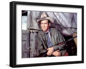 Bend Of The River, James Stewart, 1952-null-Framed Photo