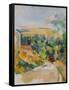 Bend of the Road, 1900/06-Paul Cézanne-Framed Stretched Canvas