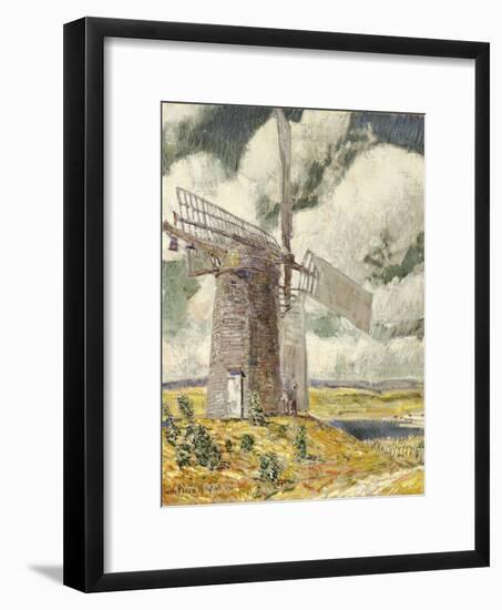 Bending Sail on the Old Mill, 1920-Childe Hassam-Framed Giclee Print