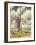 Bending Sail on the Old Mill, 1920-Childe Hassam-Framed Giclee Print