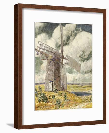 Bending Sail on the Old Mill, 1920-Childe Hassam-Framed Giclee Print