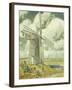 Bending Sail on the Old Mill, Bridgehampton-Childe Hassam-Framed Giclee Print