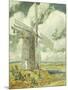 Bending Sail on the Old Mill, Bridgehampton-Childe Hassam-Mounted Giclee Print