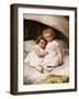 Beneath an Angel's Wing-William Strutt-Framed Giclee Print