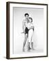 Beneath the 12-Mile Reef, Robert Wagner, Terry Moore, 1953-null-Framed Premium Photographic Print