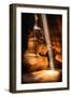 Beneath The Earth, Antelope Canyon, Southwest US, Page, Arizona, Navajo-Vincent James-Framed Photographic Print