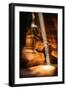 Beneath The Earth, Antelope Canyon, Southwest US, Page, Arizona, Navajo-Vincent James-Framed Photographic Print