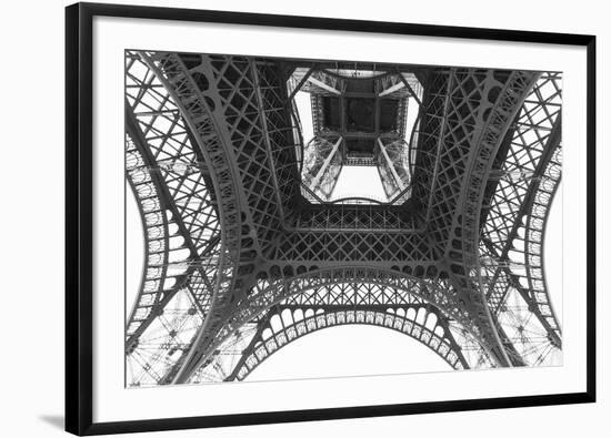 Beneath The Eiffel Tower-John Harper-Framed Giclee Print
