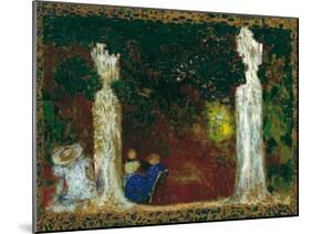 Beneath the Trees, 1897-1898-Édouard Vuillard-Mounted Giclee Print