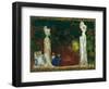 Beneath the Trees, 1897-1898-Édouard Vuillard-Framed Giclee Print