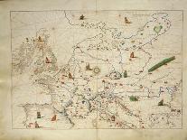 Europe, from Atlas of the World in Thirty-Three Maps, 1553-Benedetto Antelami-Stretched Canvas