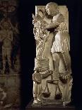Deposition, Benedetto Antelami, 1178. Santa Maria Assunta Cathedral, Parma, Italy-Benedetto Antelami-Framed Art Print