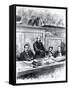 Benedetto Cairoli During Cabinet Session, in 1878, Unification Era, Italy-null-Framed Stretched Canvas