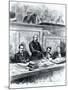 Benedetto Cairoli During Cabinet Session, in 1878, Unification Era, Italy-null-Mounted Giclee Print