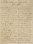 Handwritten Score for Madrigalesque Songs and Chamber Arias for Two, Three and Four Voices-Benedetto Marcello-Giclee Print