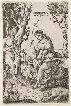 Satyrs Family, C. 1520-Benedetto Montagna-Framed Giclee Print