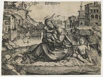 Satyrs Family, C. 1520-Benedetto Montagna-Laminated Giclee Print