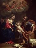 Theseus with Ariadne and Phaedra, the Daughters of King Minos, 1702-Benedetto The Younger Gennari-Giclee Print