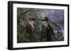 Benedict Arnold Committing Treason by Promising to Deliver West Point to the British, c.1780-null-Framed Giclee Print