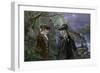 Benedict Arnold Committing Treason by Promising to Deliver West Point to the British, c.1780-null-Framed Giclee Print