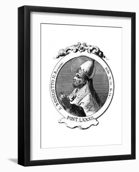 Benedict Ii, Pope of the Catholic Church-null-Framed Giclee Print