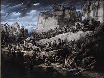 Hannibal Crosses the Alps-Bénédict Masson-Stretched Canvas