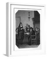 Benedict Spinoza, 17th Century Dutch Philosopher, C1870-JH Rennefeld-Framed Giclee Print