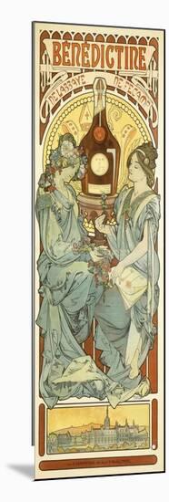 Benedictine, 1898-Alphonse Mucha-Mounted Giclee Print