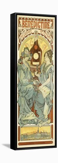 Benedictine, 1898-Alphonse Mucha-Framed Stretched Canvas