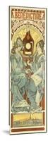 Benedictine, 1898-Alphonse Mucha-Mounted Premium Giclee Print