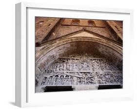 Benedictine Abbey Church of Ste. Foy, Conques, France-null-Framed Photographic Print