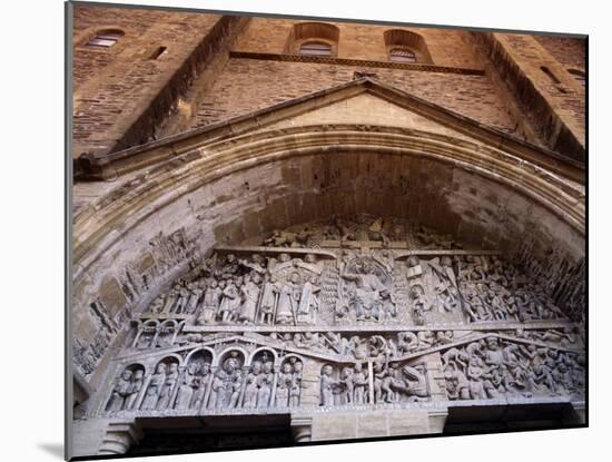 Benedictine Abbey Church of Ste. Foy, Conques, France-null-Mounted Photographic Print