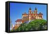 Benedictine Abbey in Melk, Austria-Maugli-l-Framed Stretched Canvas