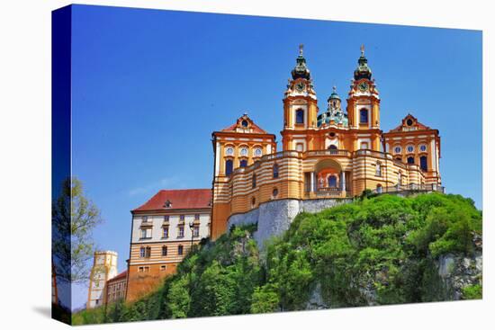 Benedictine Abbey in Melk, Austria-Maugli-l-Stretched Canvas