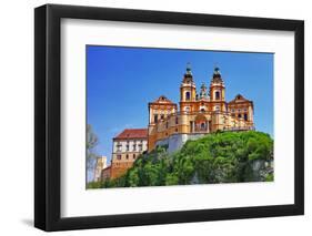 Benedictine Abbey in Melk, Austria-Maugli-l-Framed Photographic Print