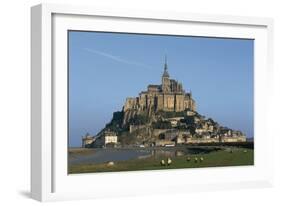 Benedictine Abbey of Mont-Saint-Michel-null-Framed Photographic Print