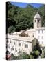 Benedictine Abbey of San Fruttuosa, Headland of Portofino, Liguria, Italy-Richard Ashworth-Stretched Canvas