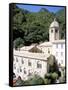 Benedictine Abbey of San Fruttuosa, Headland of Portofino, Liguria, Italy-Richard Ashworth-Framed Stretched Canvas