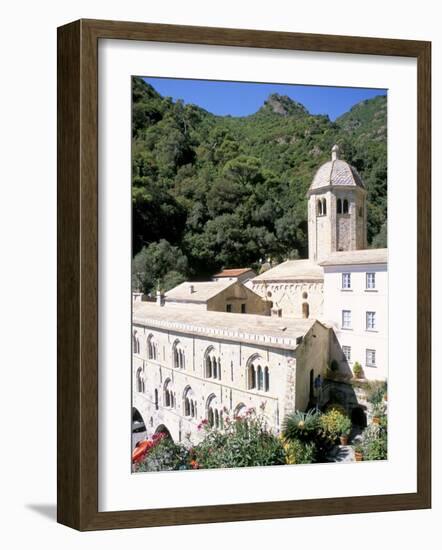 Benedictine Abbey of San Fruttuosa, Headland of Portofino, Liguria, Italy-Richard Ashworth-Framed Photographic Print