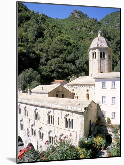 Benedictine Abbey of San Fruttuosa, Headland of Portofino, Liguria, Italy-Richard Ashworth-Mounted Photographic Print