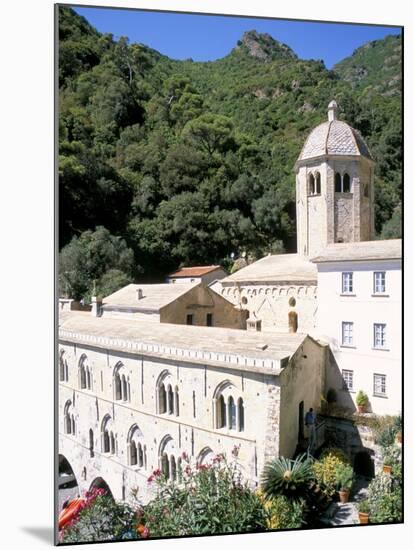 Benedictine Abbey of San Fruttuosa, Headland of Portofino, Liguria, Italy-Richard Ashworth-Mounted Photographic Print