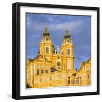 Benedictine Monastery KremsmŸnster, Krems at the Danube, Lower Austria, Austria-Rainer Mirau-Framed Photographic Print